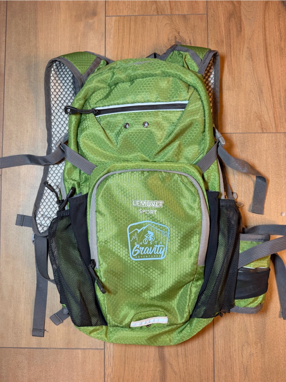 Lemuvlt Sport Lime Green Hiking/cycling Backpack